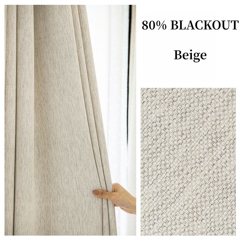 Blackout Curtain Thick - 310cm Height Custom Made Thickened Solid