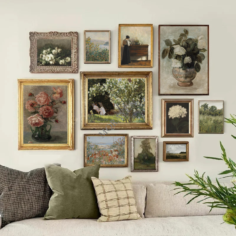 Home Cinema Wall Art - Rural Nature Landscape Wall Art Victorian