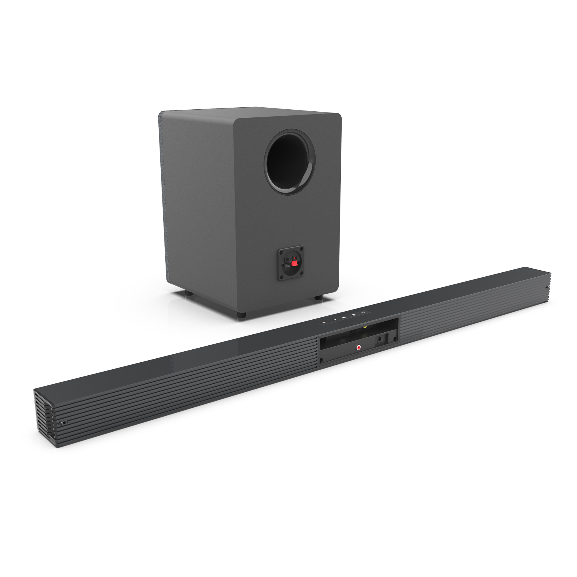 84W TV Sound Bar with Subwoofe - Home Cinema Wireless Speakers review and price