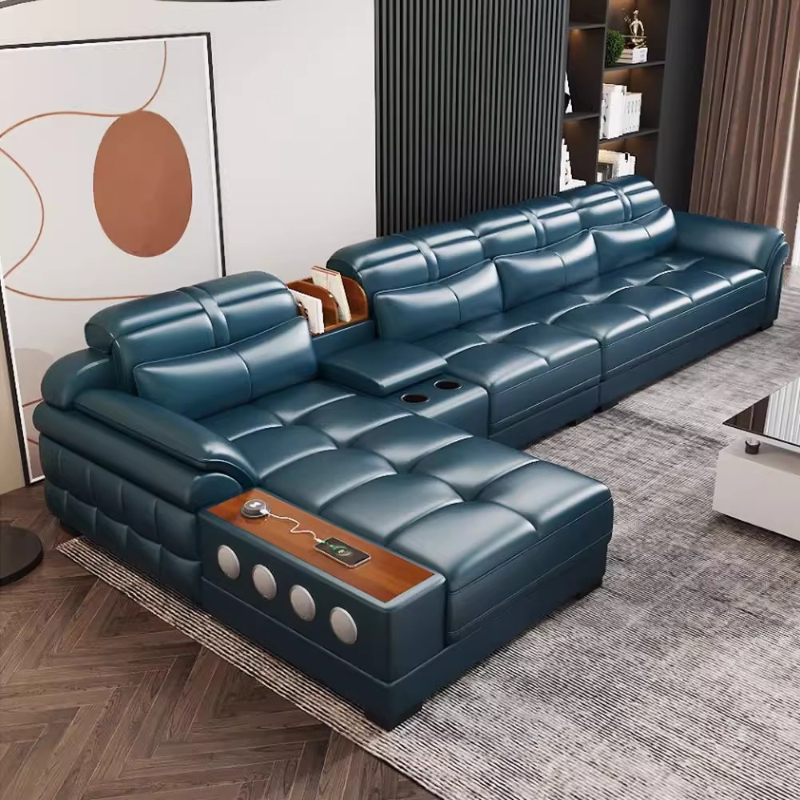 Genuine Leather Small Apartmen - Home Cinema In Small Room review and price