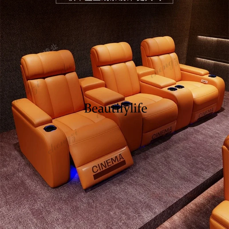 G153 Luxury Genuine Leather El - Home Cinema Theater review and price