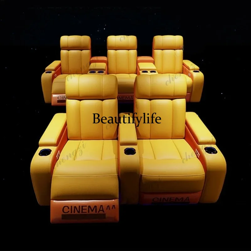 G153 Luxury Genuine Leather El - Home Cinema Theater review and price