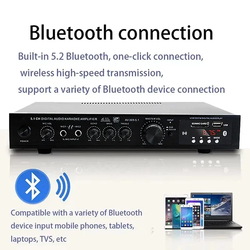 AV-369BT Bluetooth 5.1 Sound S - Home Cinema Idea review and price