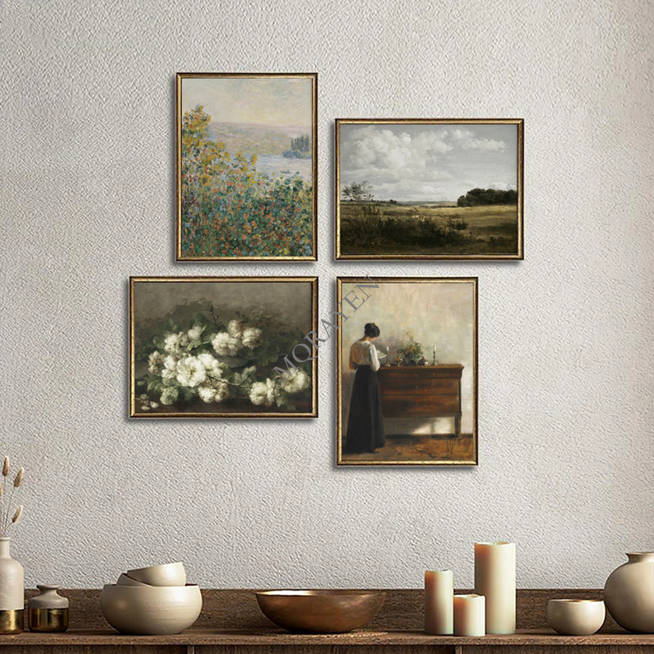 Rural Nature Landscape Wall Ar - Home Cinema Wall Art review and price