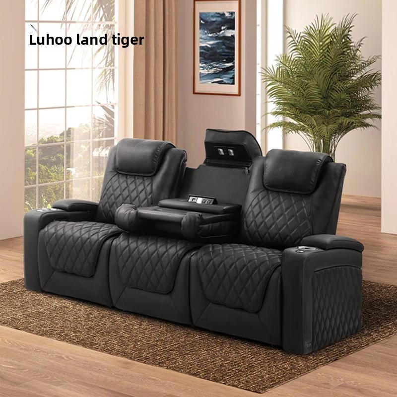 High-End Electric Leather Sofa - Home Cinema High End review and price
