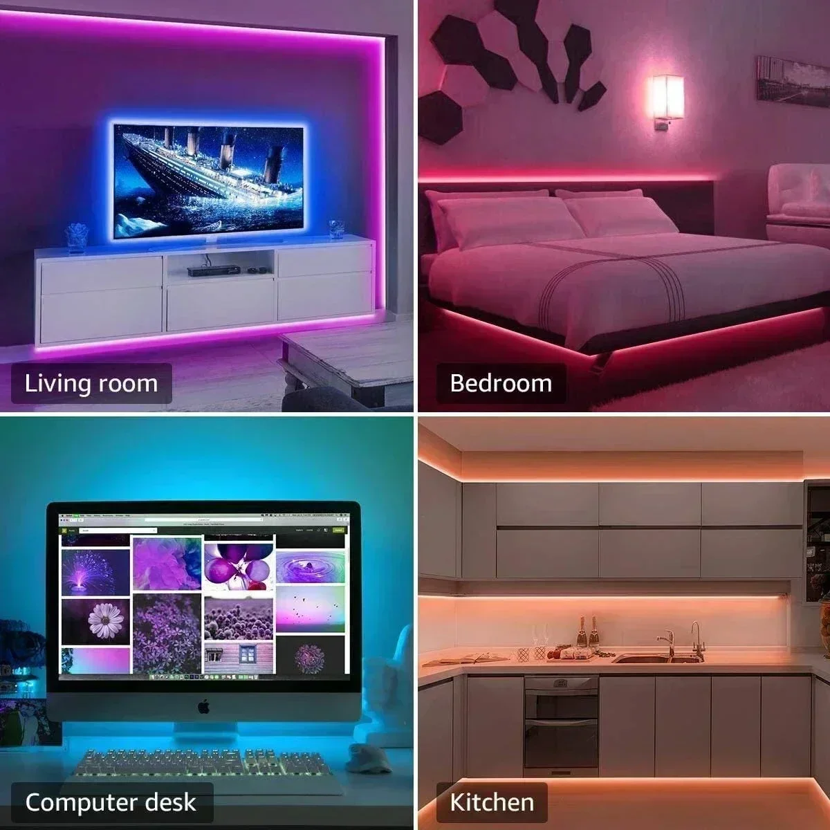 Smart RGB LED Gaming Light Str - Home Cinema Lighting review and price
