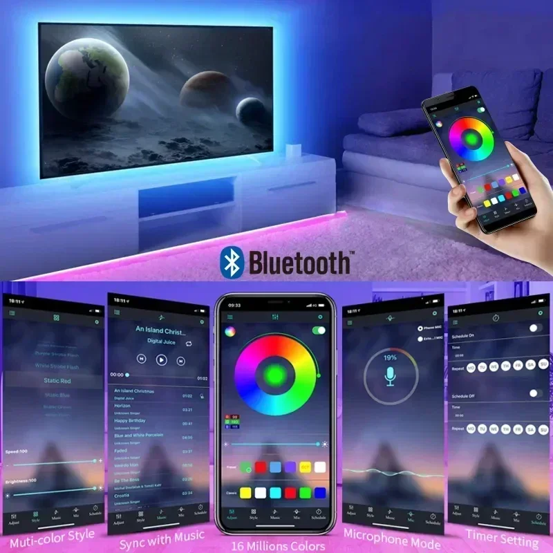 Smart RGB LED Gaming Light Str - Home Cinema Lighting review and price