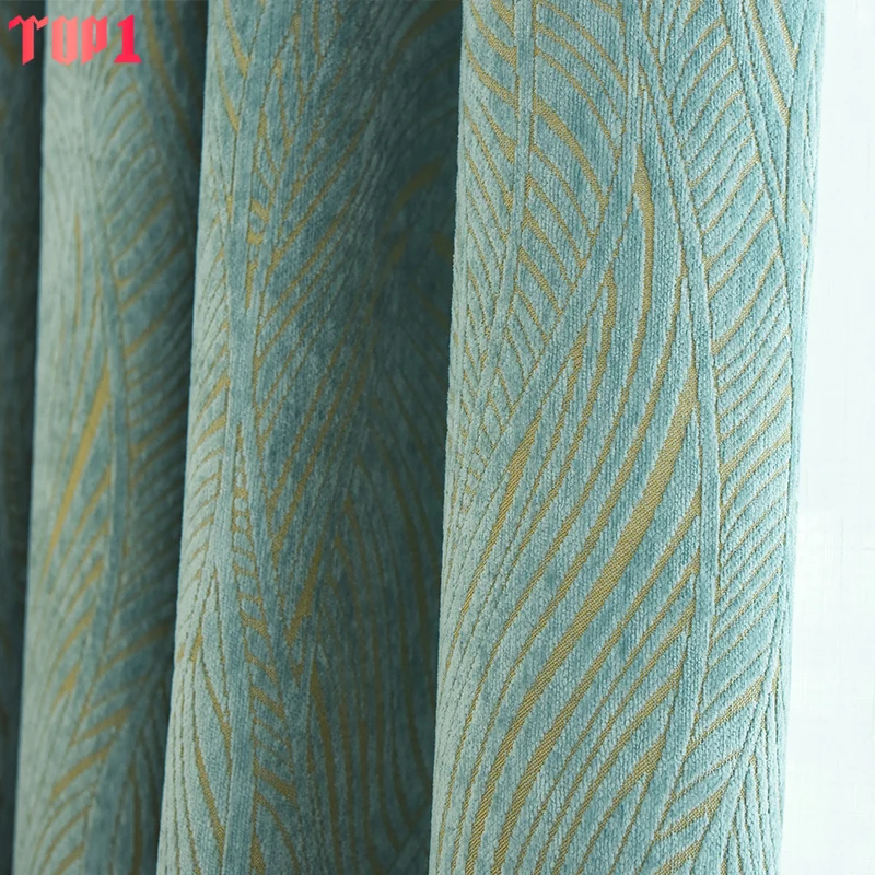 Chenille Luxury Curtains For L - Blackout Curtain Thick review and price