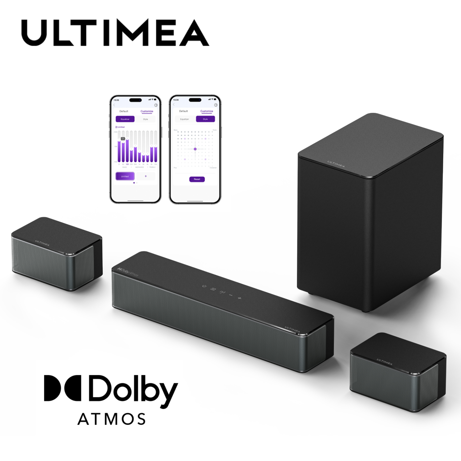 ULTIMEA Poseidon M4T Soundbar  - Home Cinema Wireless Speakers review and price