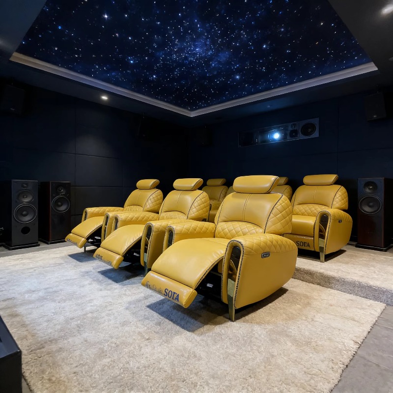 Vip Single Leather Reclining S - Home Cinema High End review and price
