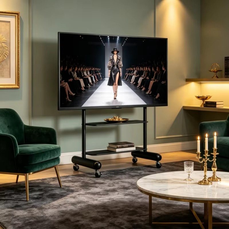 Mobile TV Stand for Small Apar - Home Cinema In Small Room review and price