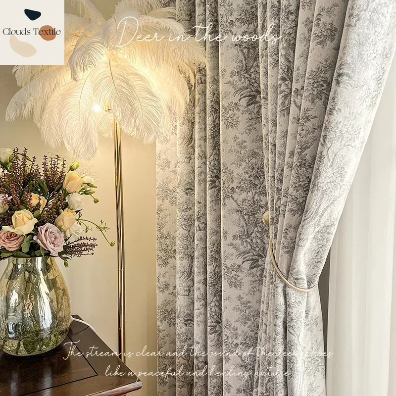 Jacquard Chenille Thickened Bl - Blackout Curtain Thick review and price