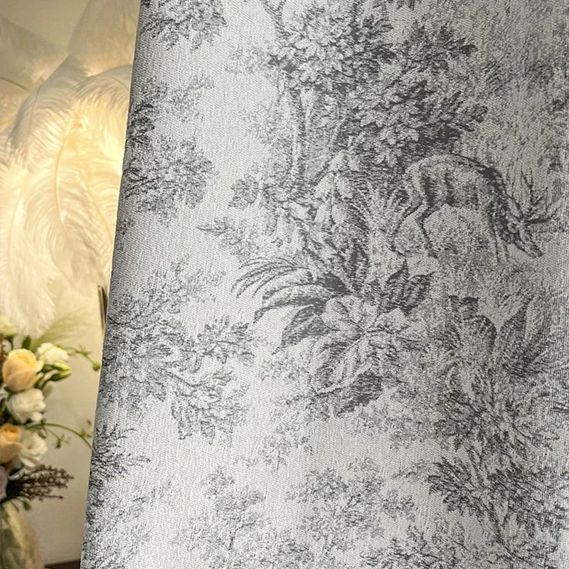 Jacquard Chenille Thickened Bl - Blackout Curtain Thick review and price